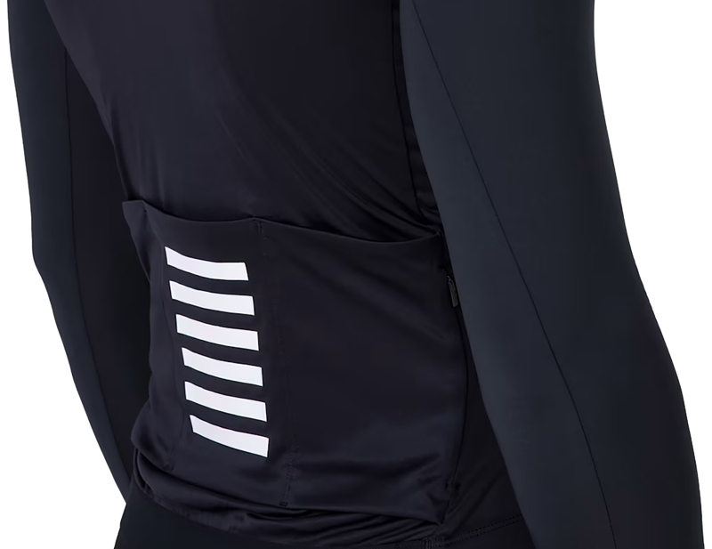 Rapha Pro Team Lightweight Long Sleeve Jersey in True Black-2