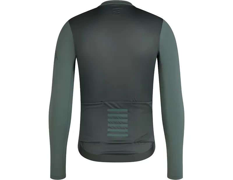 Rapha Pro Team Lightweight Long Sleeve Jersey in Balsam Green/Onyx-1