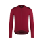Rapha Pro Team Lightweight Long Sleeve Jersey in Burgundy Port