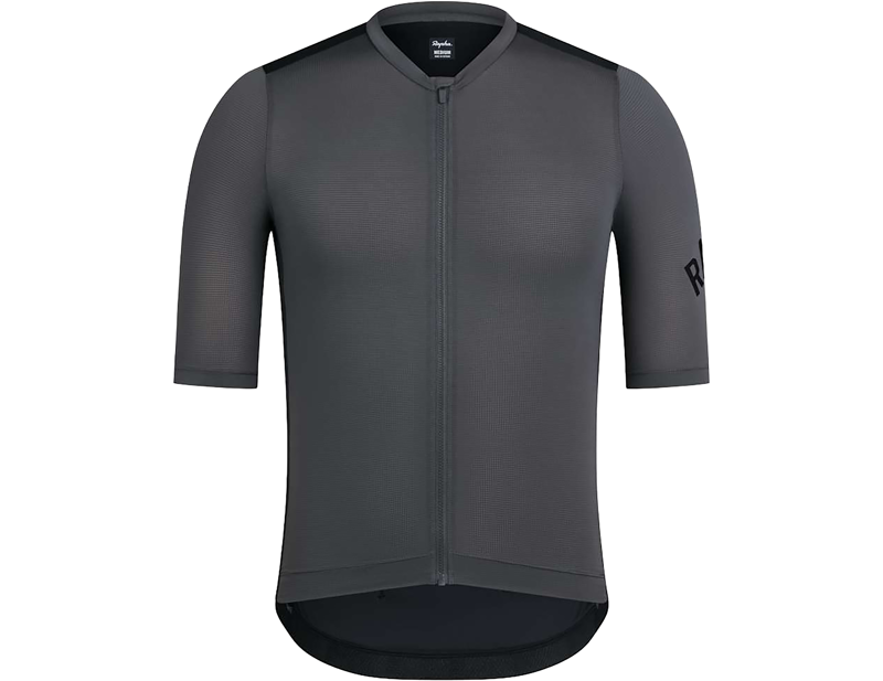 Rapha Pro Team Training Short Sleeve Jersey in Dark Grey/Black