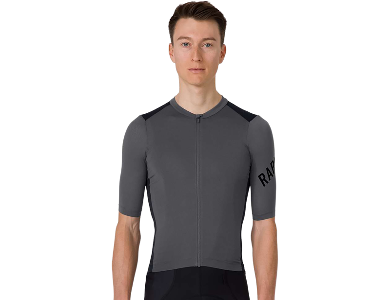 Rapha Pro Team Training Short Sleeve Jersey in Dark Grey/Black-2
