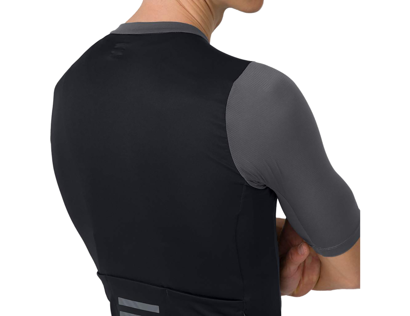Rapha Pro Team Training Short Sleeve Jersey in Dark Grey/Black-4