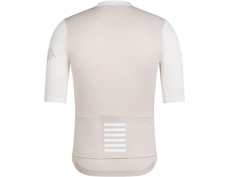Rapha Pro Team Training Short Sleeve Jersey in White Alyssum/Silver Gray-1