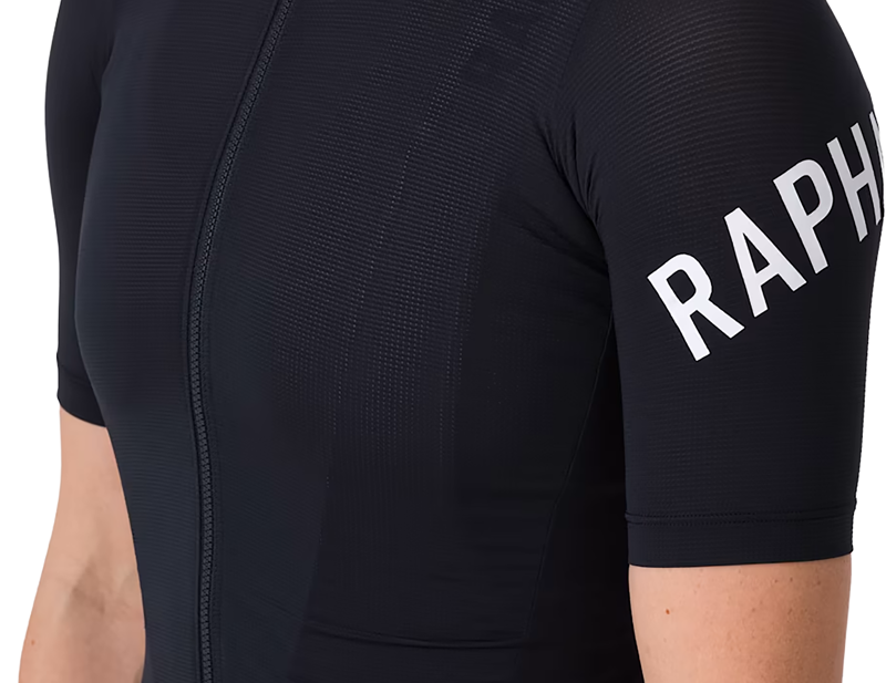 Rapha Women's Pro Team Training Short Sleeve Jersey in Black/Black-2
