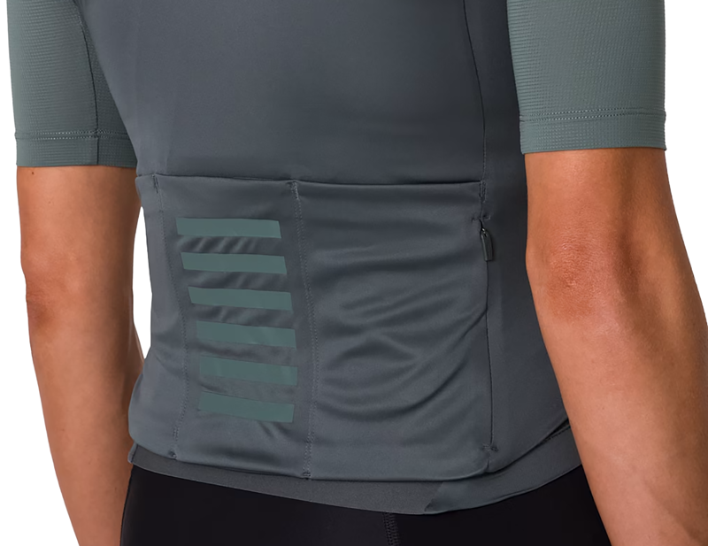 Rapha Women's Pro Team Training Short Sleeve Jersey in Balsam Green/Urban Chic-2