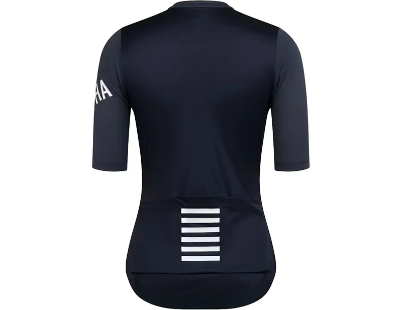 Rapha Women's Pro Team Training Short Sleeve Jersey in Black/Dark Navy-1
