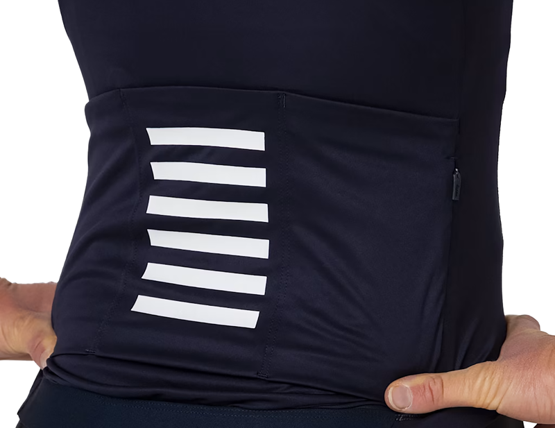 Rapha Women's Pro Team Training Short Sleeve Jersey in Black/Dark Navy-2