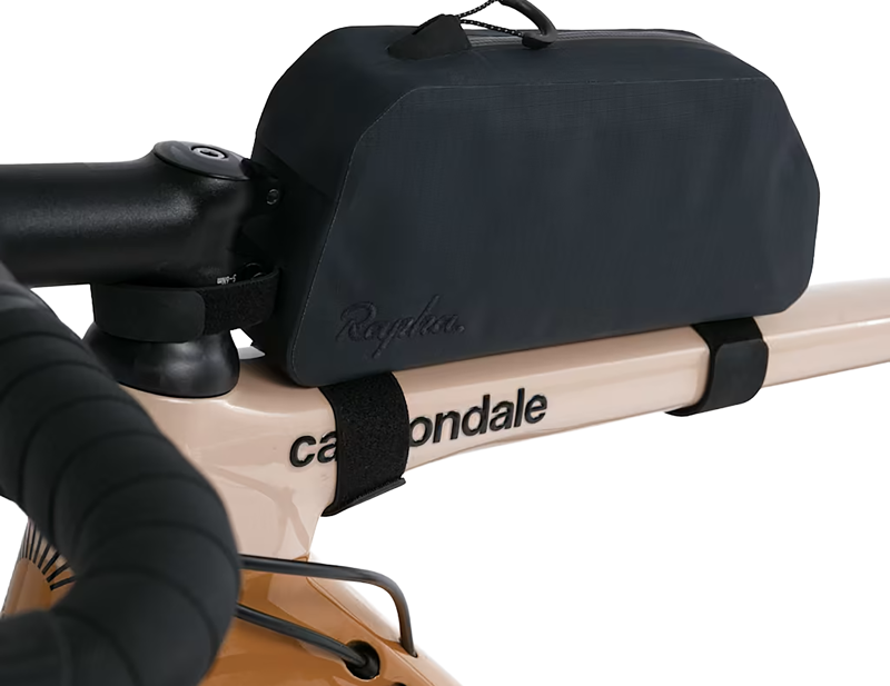 Rapha Explore Top Tube Bag in Vulcan/Asphalt-4