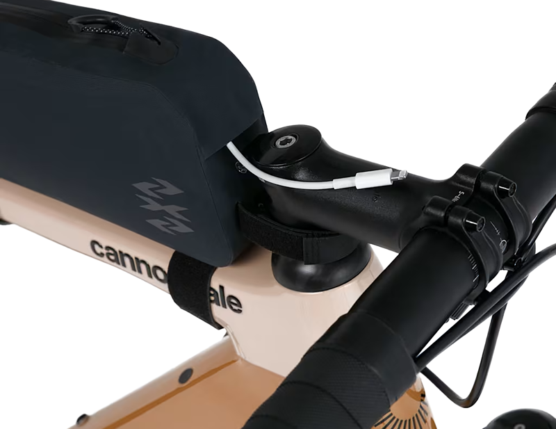 Rapha Explore Top Tube Bag in Vulcan/Asphalt-5