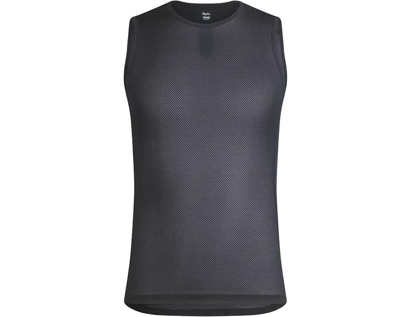 Rapha Sleeveless Lightweight Base Layer in Black/Black