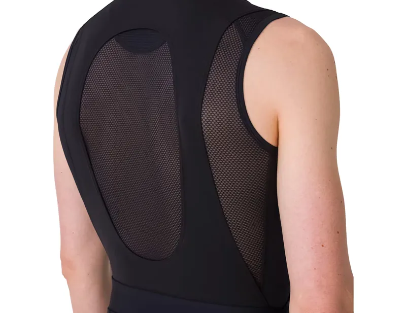 Rapha Sleeveless Lightweight Base Layer in Black/Black-3