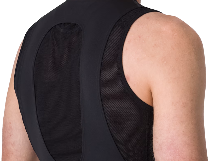 Rapha Sleeveless Merino Lightweight Base Layer in Black-3