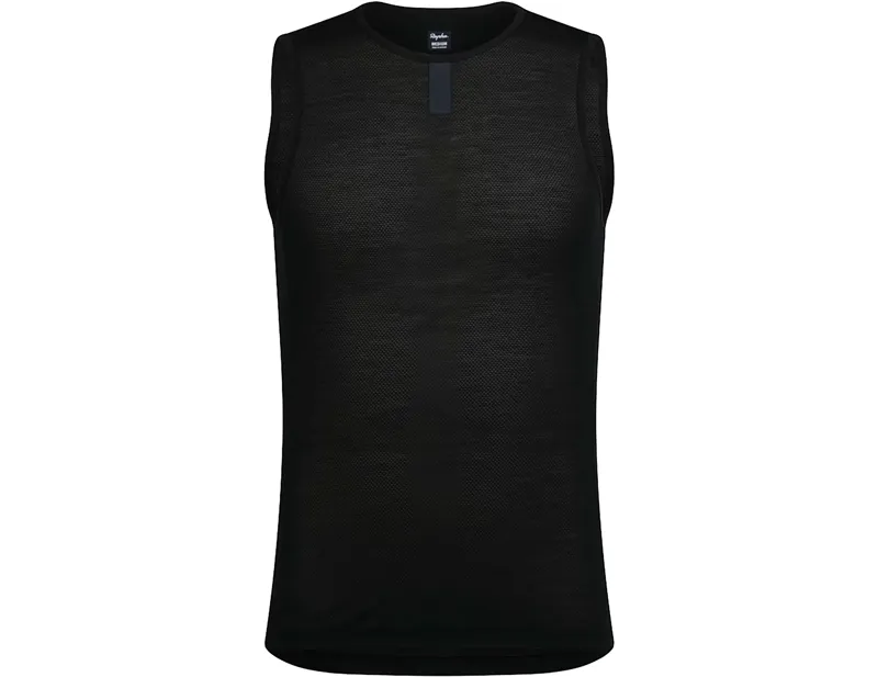 Rapha Sleeveless Merino Lightweight Base Layer in Black