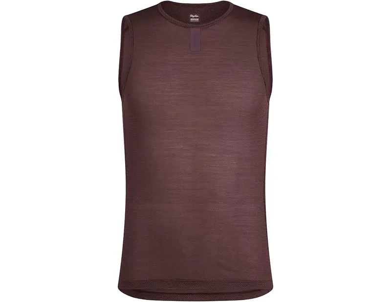 Rapha Sleeveless Merino Lightweight Base Layer in Huckleberry Marl