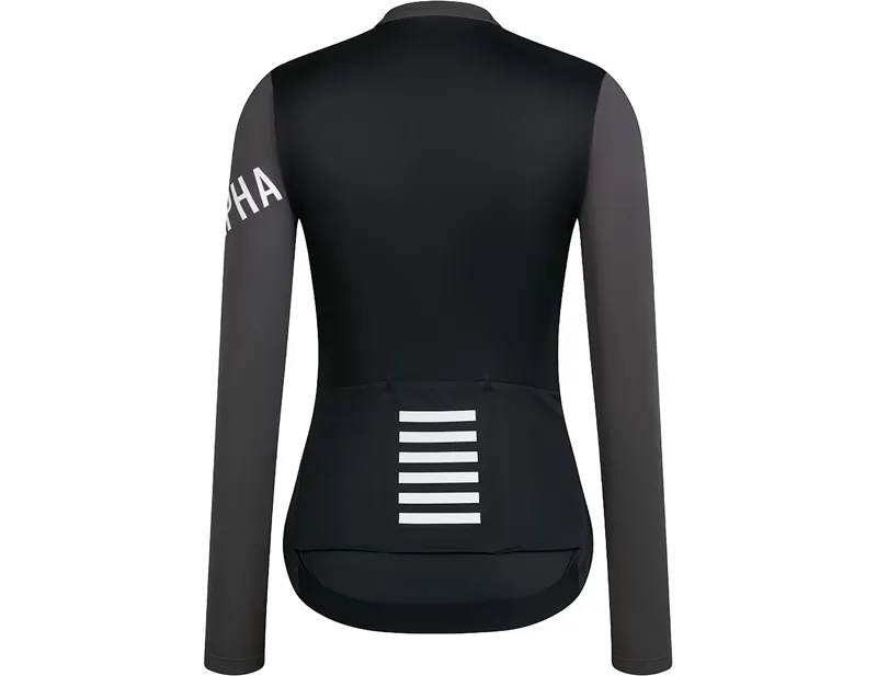 Rapha Women's Pro Team Lightweight Jersey in Dark Grey/Black-1