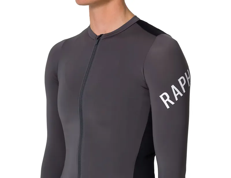 Rapha Women's Pro Team Lightweight Jersey in Dark Grey/Black-2