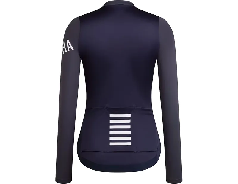 Rapha Women's Pro Team Lightweight Jersey in Dark Grey/Dark Navy-1