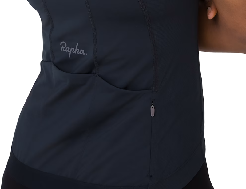 Rapha Women's Brevet Element Jersey in Black/Grey-3