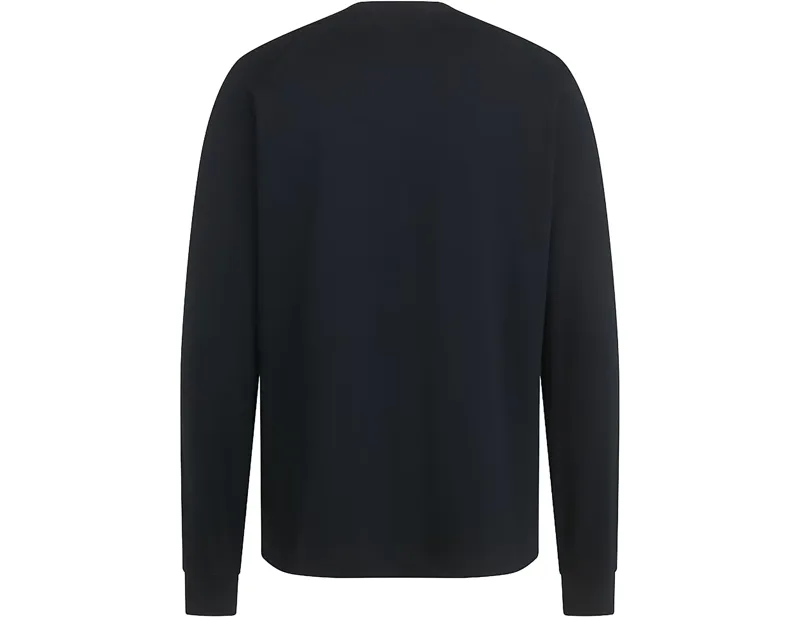 Rapha Long Sleeve Cotton T-Shirt in Black/White-1