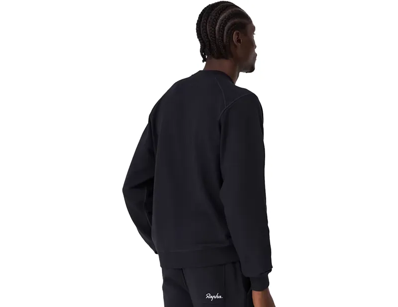 Rapha Cotton Sweatshirt in Black/White-3
