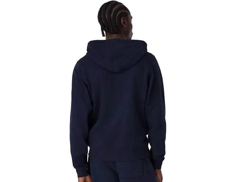 Rapha Cotton Zip Hoodie in Dark Navy/Navy-3