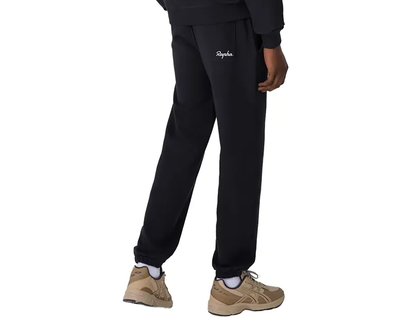 Rapha Cotton Sweatpant in Black/White-3