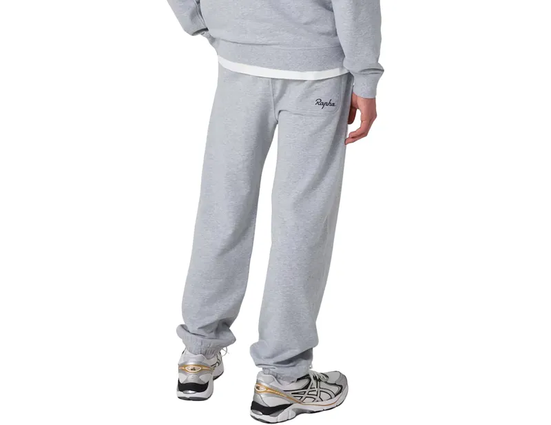 Rapha Cotton Sweatpant in Light Grey Marl/Grey-3