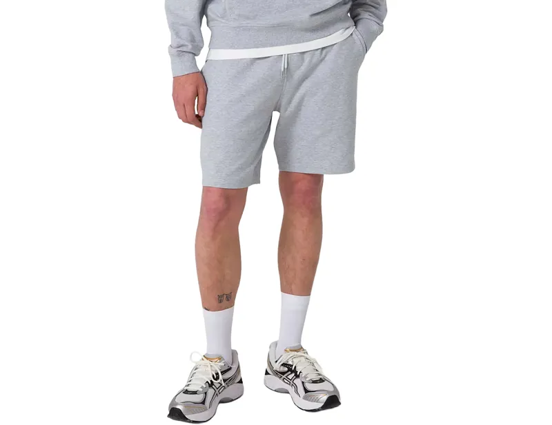Rapha Cotton Sweatshort in Light Grey-2