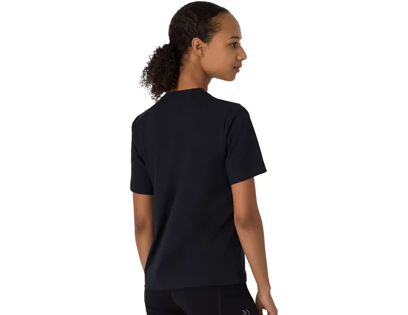 Rapha Women's Cotton T-Shirt in Black/White-3
