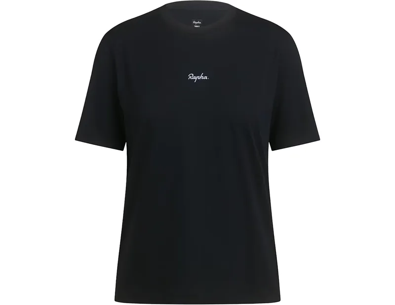 Rapha Women's Cotton T-Shirt in Black/White