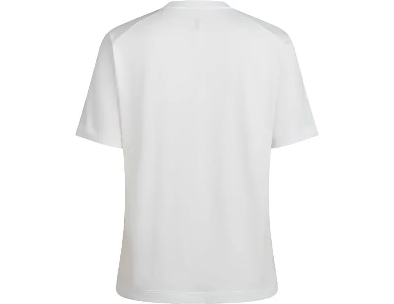 Rapha Women's Cotton T-Shirt in White/Light Grey-1