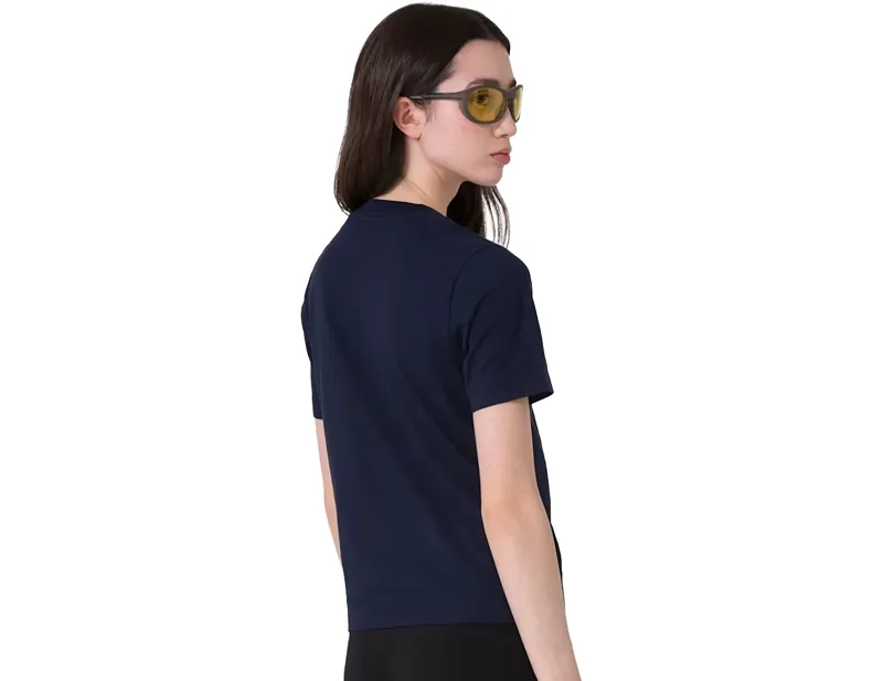 Rapha Women's Cotton T-Shirt in Dark Navy/Black-3