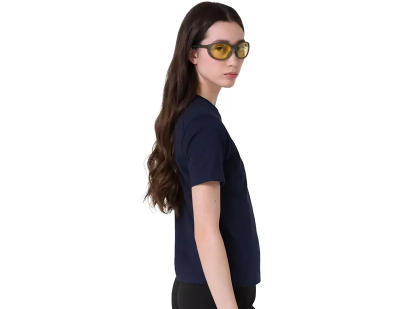 Rapha Women's Cotton T-Shirt in Dark Navy/Black-4