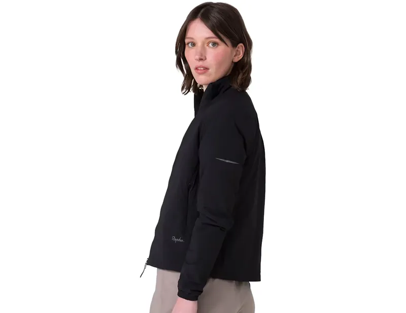 Rapha Women's Insulated Jacket in Black/Grey-3