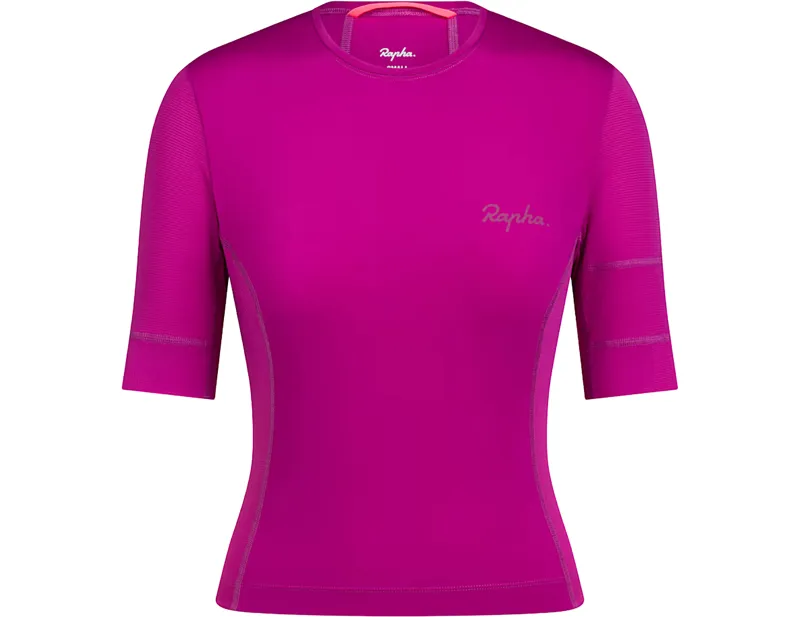 Rapha Women's Cropped Cargo Top in Berry/Mauve