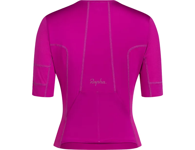 Rapha Women's Cropped Cargo Top in Berry/Mauve-1