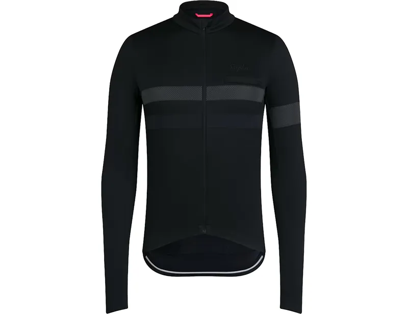 Balfes Bikes Rapha Brevet Long Sleeve Jersey in Black/Black | Free postage over £30, £10 off first order, price match & 0% finance.