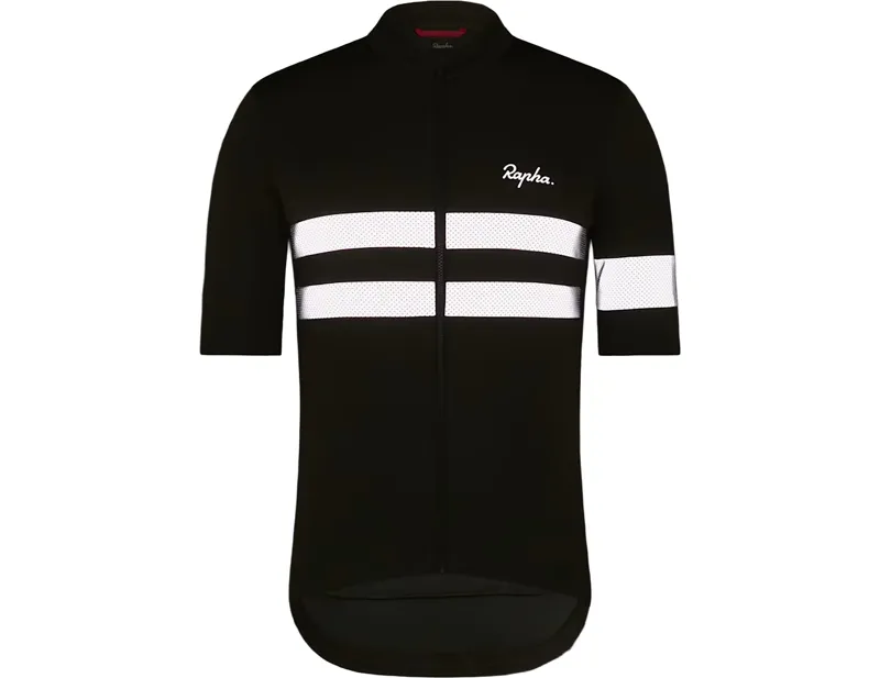 Rapha Brevet Short Sleeve Jersey in Kalamata/Reflective Silver-4