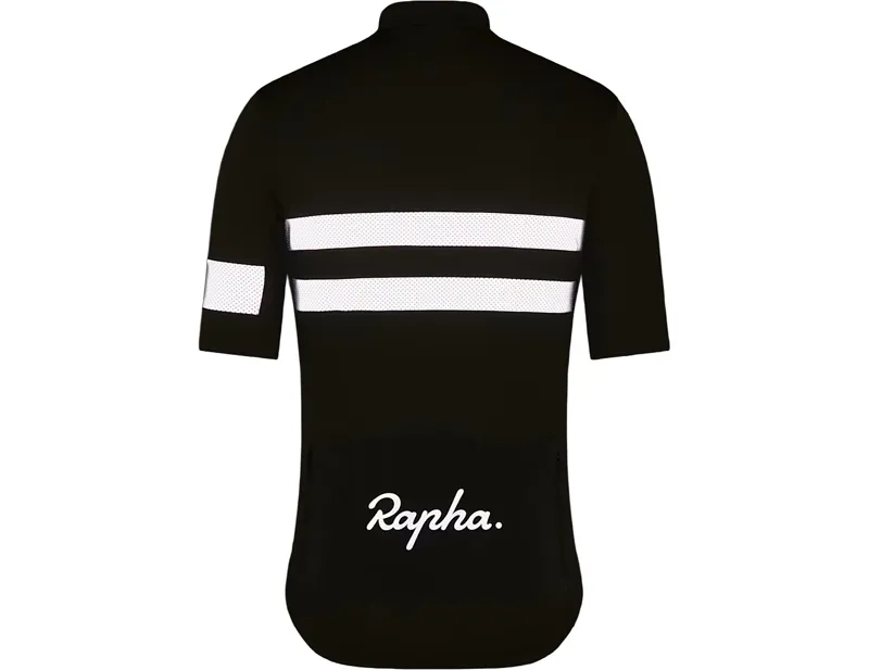 Rapha Brevet Short Sleeve Jersey in Kalamata/Reflective Silver-5