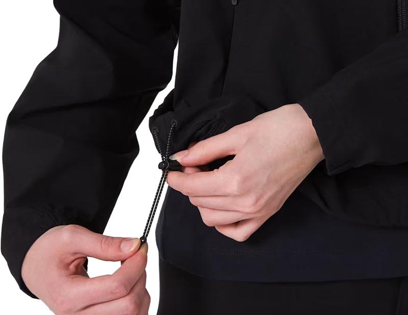 Rapha Women's Tech Jacket in Black/Grey-4