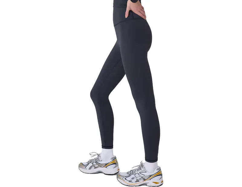 Rapha Women's Active Tights in Dark Grey/Dark Navy-4