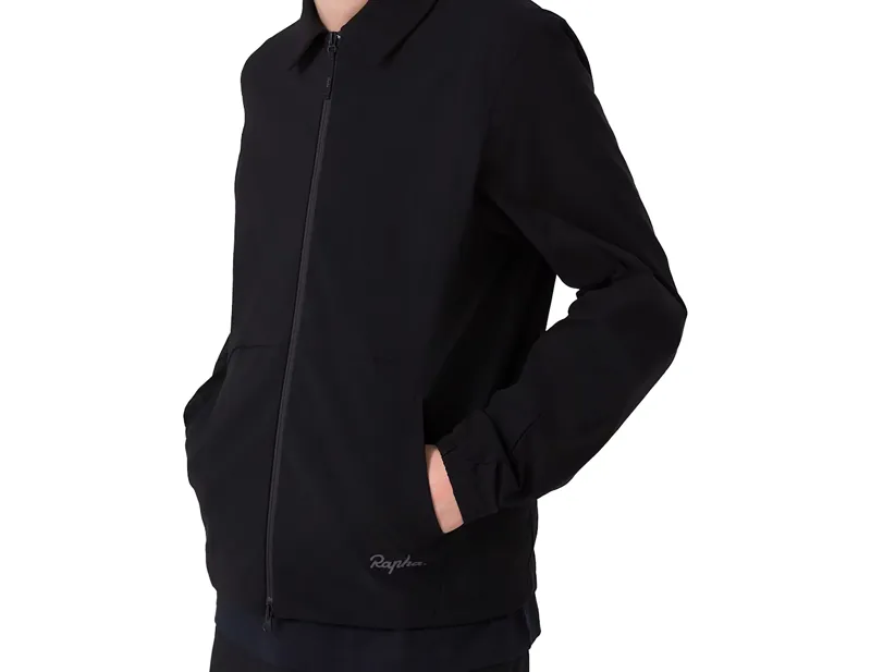 Rapha Tech Collar Jacket in Black/Grey-4