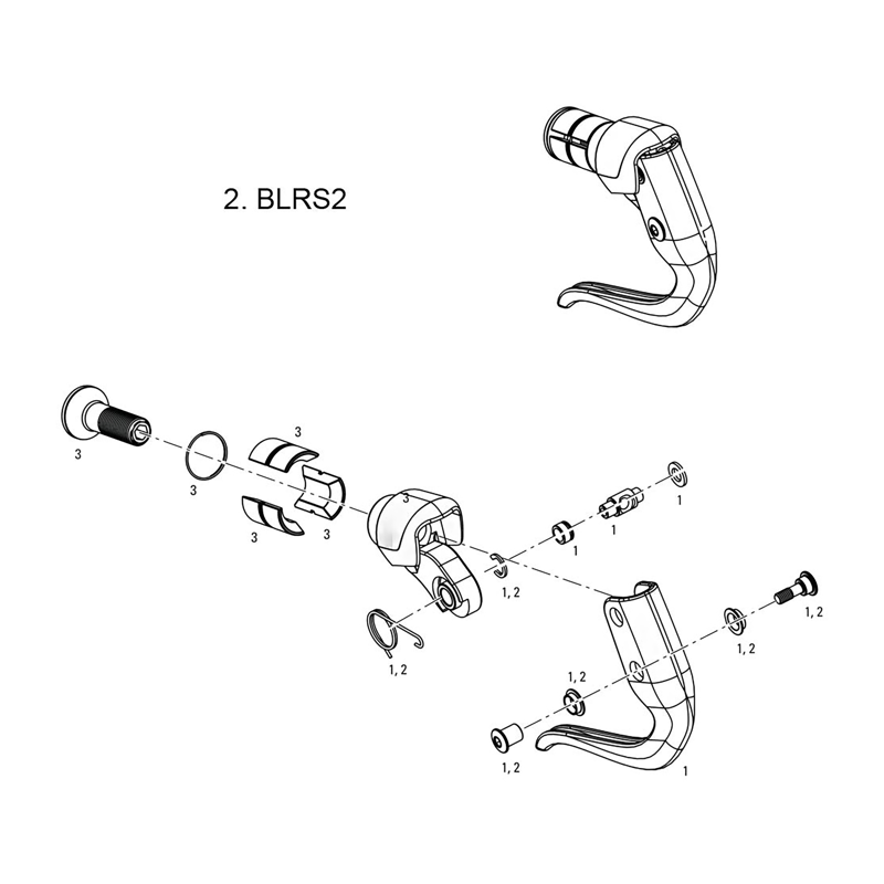 Balfes Bikes Sram Brake Lever Hardware Kit TT TT500/TT900 - Qty 1 | Free postage over £30, £10 off first order, price match & 0% finance.