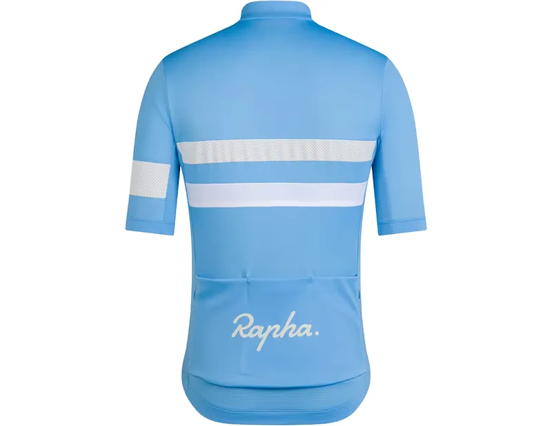 Rapha Brevet Lightweight Short Sleeve Jersey in Cornflower/White-1