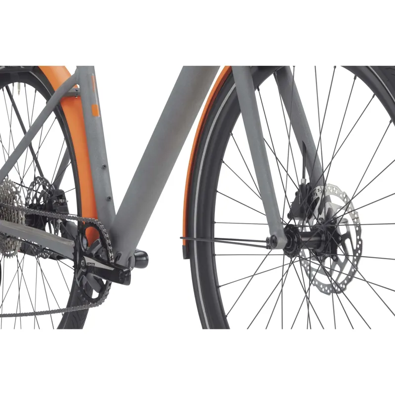 BMC 257 Urbanchallenge Al Four Deore Hybrid Bike 2023 in Powder Grey-2