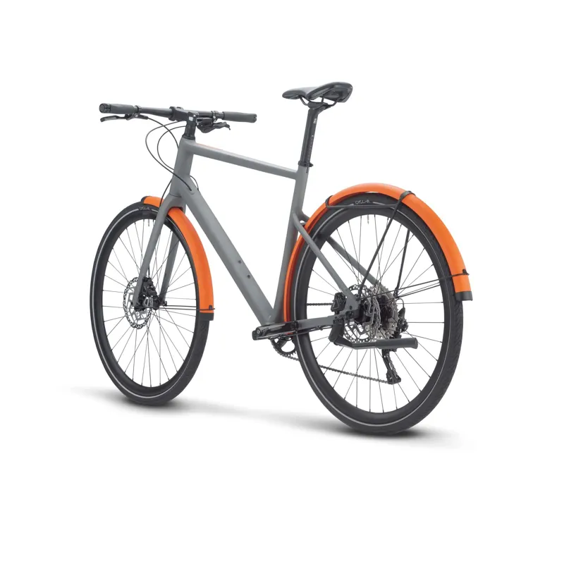 BMC 257 Urbanchallenge Al Four Deore Hybrid Bike 2023 in Powder Grey-5