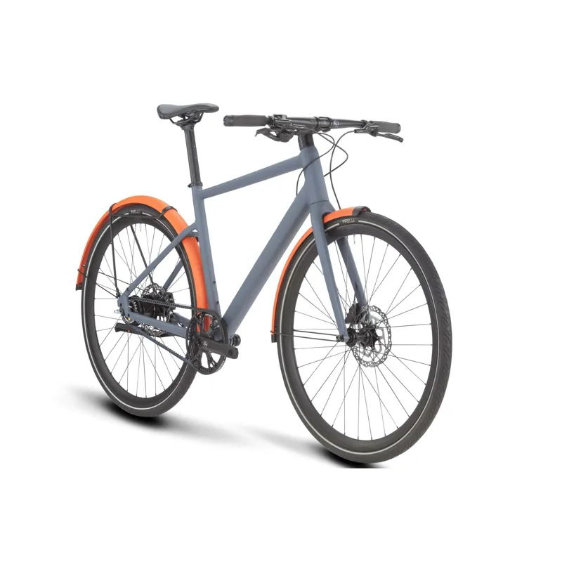 BMC 257 Urbanchallenge Al One Alfine 8 Hybrid Bike 2023 in Powder Steel Blue-1