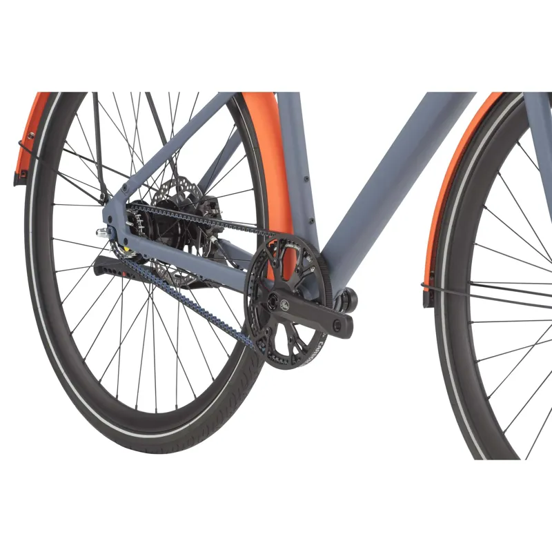 BMC 257 Urbanchallenge Al One Alfine 8 Hybrid Bike 2023 in Powder Steel Blue-2