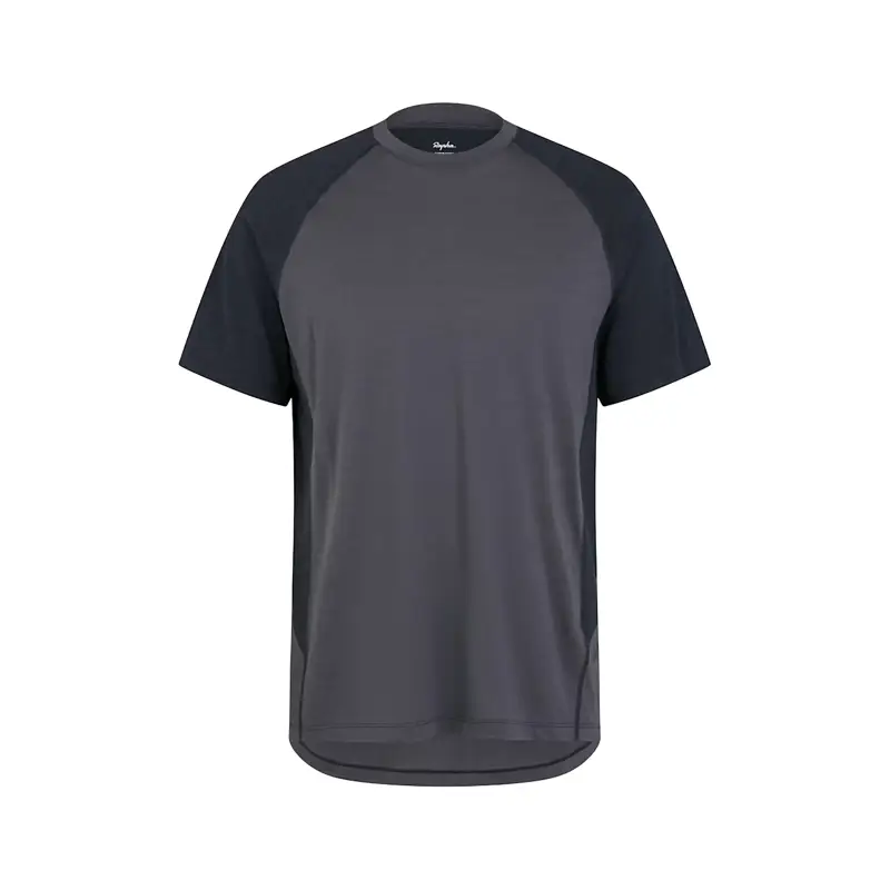 Balfes Bikes Rapha Explore Merino T-Shirt in Asphalt/Vulcan | Free postage over £30, £10 off first order, price match & 0% finance.