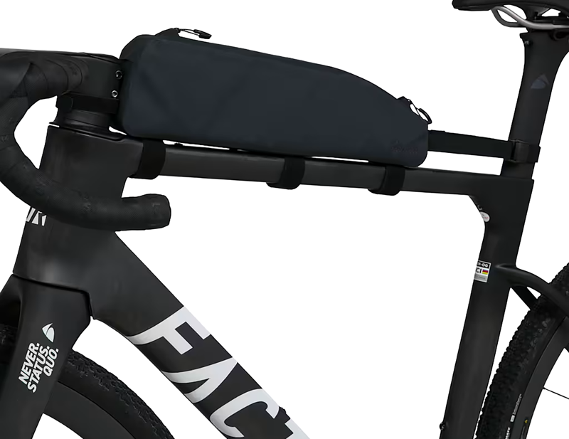 Rapha Explore Long Top Tube Bag in Vulcan/Asphalt-3